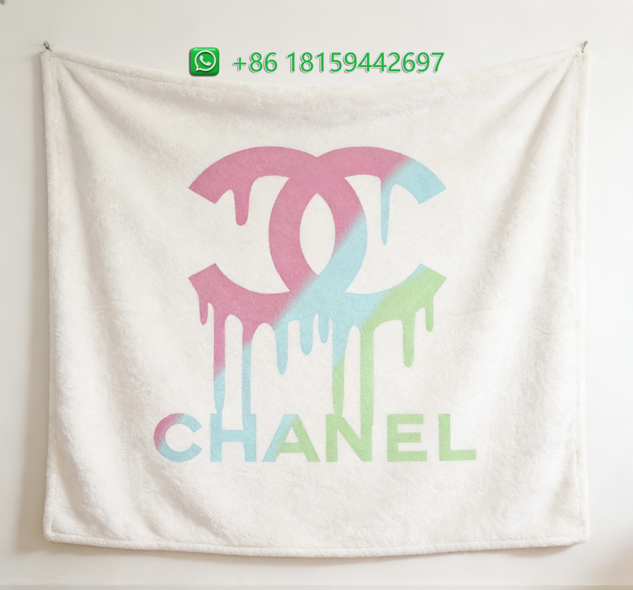 Chanel Throw Blankets